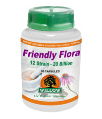 Willow - Friendly Flora 12 Strain (30 caps)