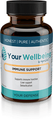 Your Wellbeing - Immune Support 750mg (60 caps)