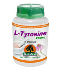 Willow - L-Tyrosine 250mg (50 caps)