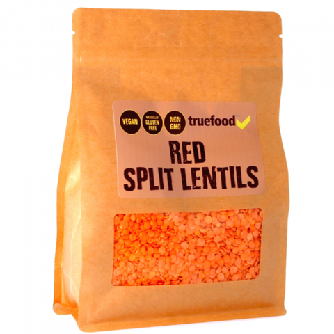 Truefood - Red Split Lentils (400g)