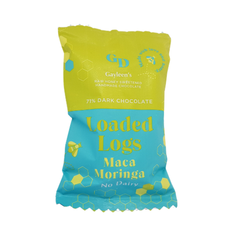 Gayleen's Decadence - Maca Moringa Loaded Logs (29g)