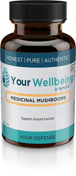 Your Wellbeing - Medi-Mushroom 645mg (60 caps)
