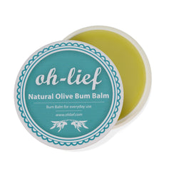 Oh-Lief - Natural Olive Bum Balm (100g)