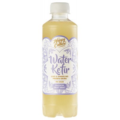 Happy Culture - Passion Fruit Mint Water Kefir (330ml)