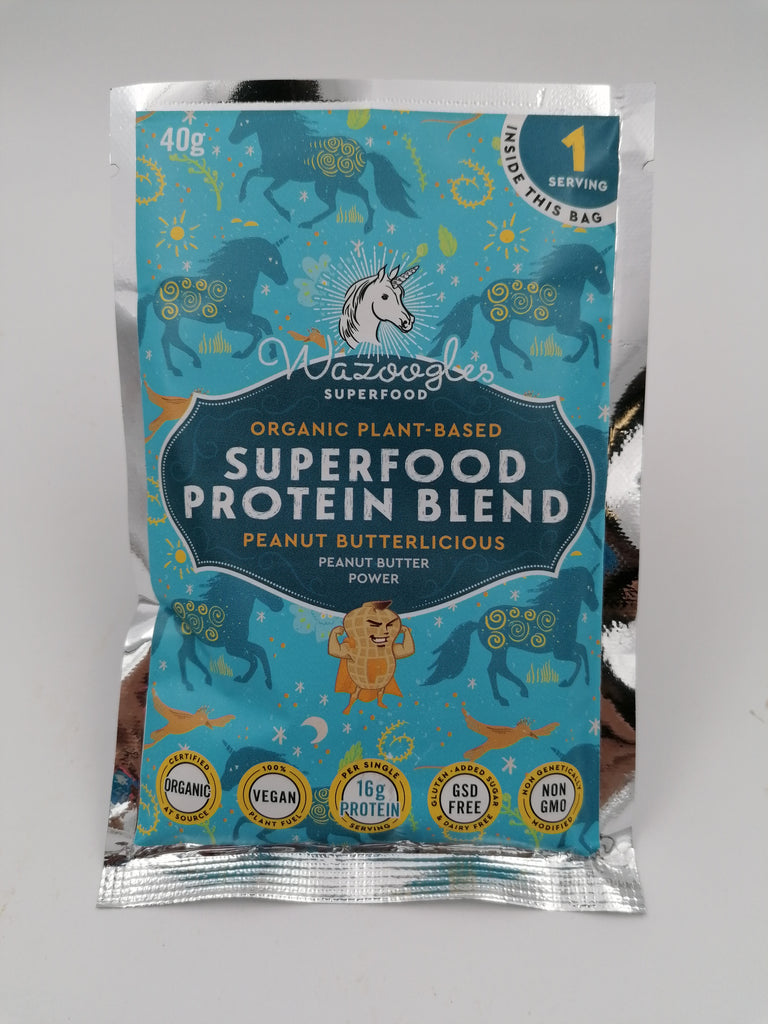 Wazoogles - Peanut Butterlicious Superfood Protein Blend (40g)