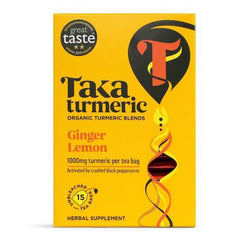 Taka - Organic Ginger Lemon Tea (15 bags)