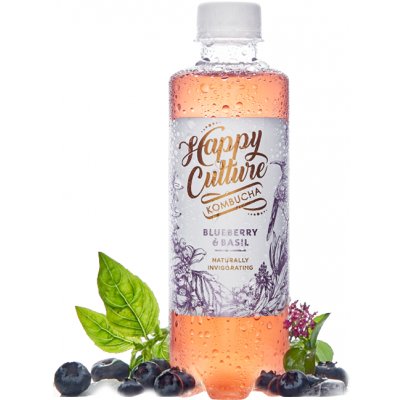 Happy Culture - Blueberry & Basil (330ml)