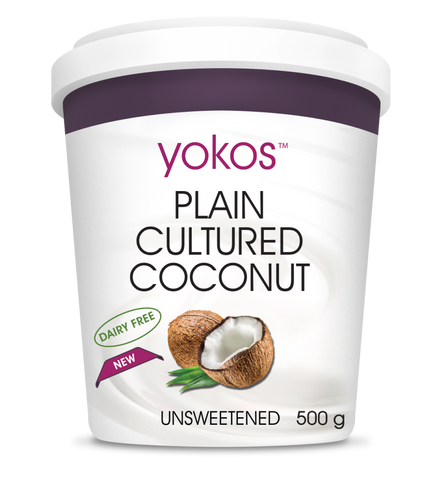 Yokos - Plain Coconut Yoghurt (500g)